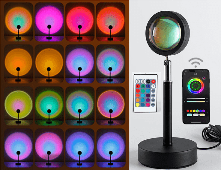 Sunset Lamp 16 Colors RGB - APP Remote - 60%OFF + FREE SHIPPING! – Life  Bursts