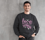 LOVE Yourself - Unisex Crewneck Sweatshirt