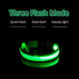 Limited-Time OFFER! SEE ME SAFE! LED Safety Dog Collar - USB or Button Battery Charging versions