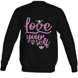 LOVE Yourself - Unisex Crewneck Sweatshirt