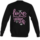LOVE Yourself - Unisex Crewneck Sweatshirt