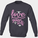 LOVE Yourself - Unisex Crewneck Sweatshirt