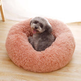 My Doggie Donut - Warm Soft Long Plush Dog Bed