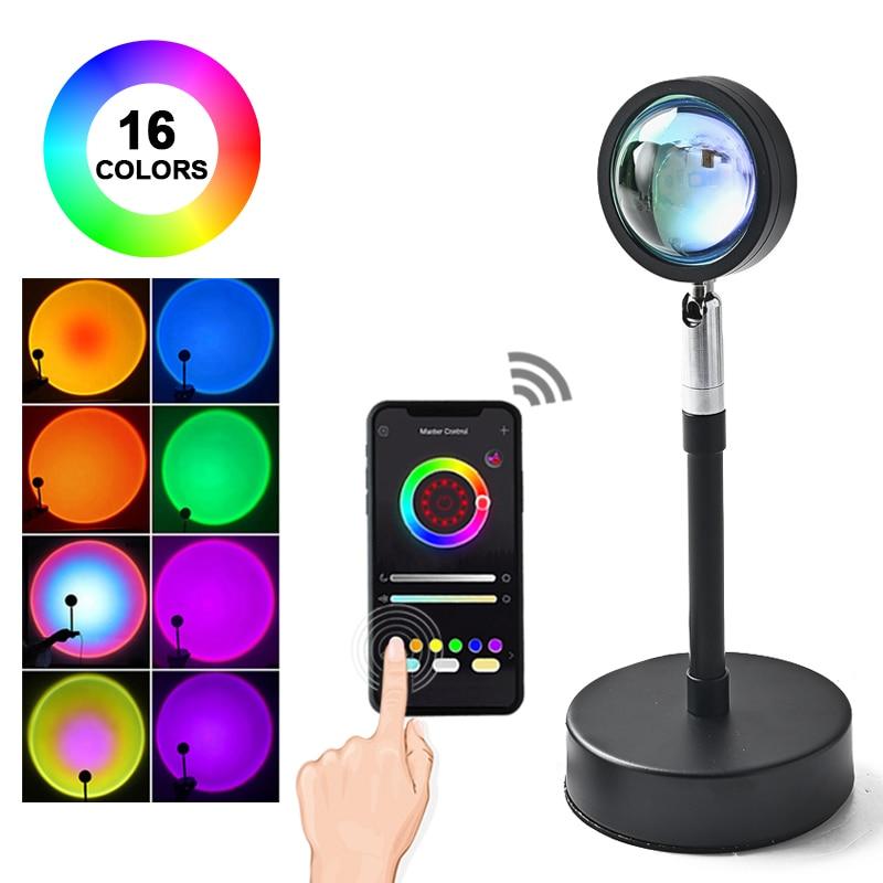 Sunset Lamp 16 Colors RGB - APP Remote - 60%OFF + FREE SHIPPING! – Life  Bursts