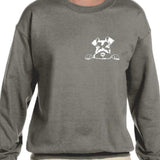 Mini Shnauzer Peeking - Unisex Sweatshirt